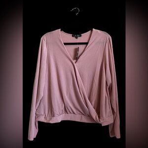 NWT Miss Lili Crossover Top 2X